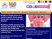 Tablet Screenshot of bradburyfields.org.uk